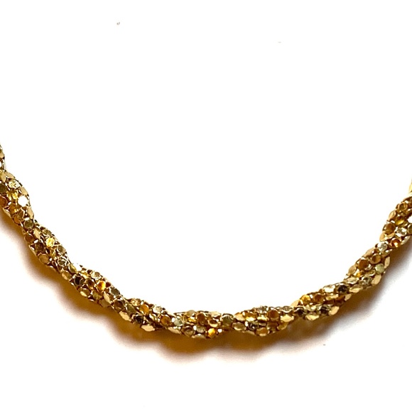 Sterling Silver Rope Chain Necklace & Bracelet Set - Picture 4 of 10